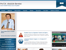 Tablet Screenshot of abdullahbereket.com
